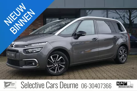 Citroen Grand C4 SpaceTourer Shine 7-Persoons, Leder, Pano, Automaat, Vol optie, 1e eigenaar.
