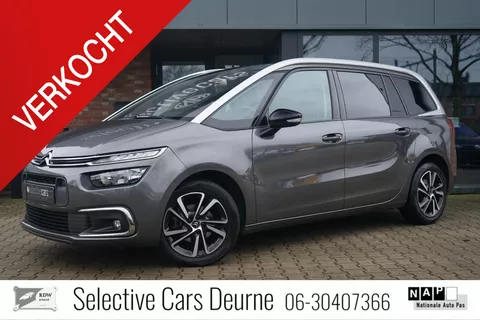 Citroen Grand C4 SpaceTourer Shine 7-Persoons, Leder, Pano, Automaat, Vol optie, 1e eigenaar.