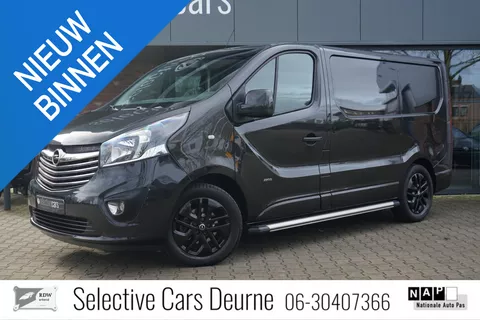 Opel Vivaro 1.6 CDTI Sport EcoFlex BTW&amp;BPM VRIJ, Leder, 17''Lm, 3-zitter, Camera, Cruise, Trekhaak.
