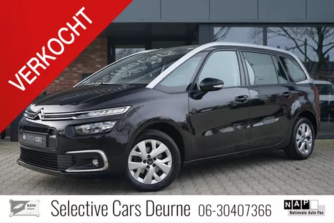 Citroen Grand C4 Picasso 1.2 PureTech, Automaat, 7-zitplaatsen, Nieuwe APK, Trekhaak.