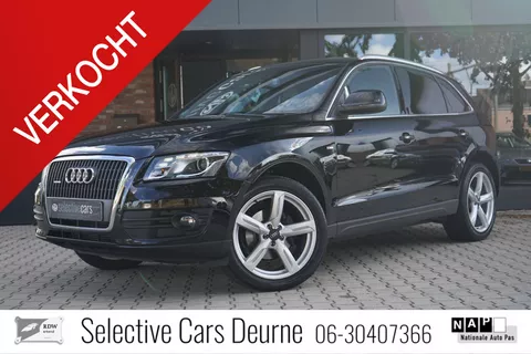 Audi Q5 2.0 TFSI quattro S-line , Youngtimer, 20''LM, Trekhaak, Navi, Cruise, Nieuwe APK+ OH beurt.