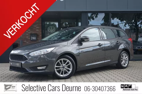 Ford Focus SW 1.0i EcoBoost 92KW , 16&acute;LM, Cruisecontrol, Clima, Nieuwe APK+ Beurt.