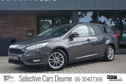 Ford Focus SW 1.0i EcoBoost 92KW , 16&acute;LM, Cruisecontrol, Clima, Nieuwe APK+ Beurt.