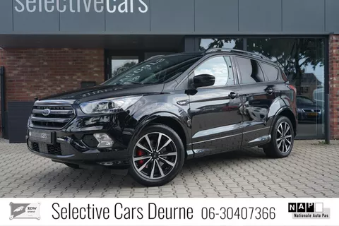 Ford Kuga 1.5i EcoBoost 110kW ST-Line ,Trekhaak, Sony Sound, Zwart/Zwart, Cruisecontrol, 1e eigenaar.
