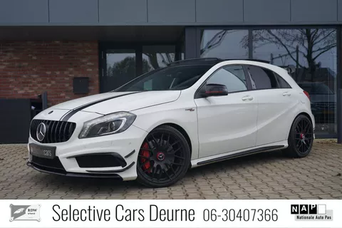 Mercedes-Benz A-klasse 45 AMG 4MATIC Edition 1 Aerodynamica pakket, Pano, Night, Camera, 19''LM.